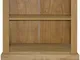 Libreria 3-Tier Mexican Pine Corona Range 81x29x100 cm