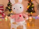 Nuova simpatica bambola di coniglio rosa in peluche