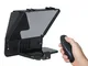 Andoer A10 Smartphone portatile Fotocamera DSLR Teleprompter Prompter con supporto per tel...