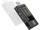 Voltmetro digitale portatile Amperometro Tester USB TYPE-C Cellulare Test di ricarica rapi...