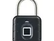Smart Lock Lucchetto intelligente per porte bagagliaio Lucchetto CR2032 Lucchetto alimenta...