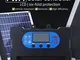 Regolatore di carica solare 40A Regolatore intelligente per pannello solare 12V/24V con do...
