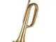 B Flat Bugle Call Tromba Corno da cavalleria in ottone con bocchino