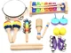 13 pezzi di strumenti musicali per bambini giocattoli con borsa per il trasporto Strumenti...