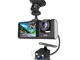 Dash Cam Anteriore e Posteriore All'interno di 3 Telecamere 1080P+720P+480p