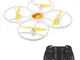 4D-V7 Wifi FPV 4K Camera Drone Giocattolo Quadrirotore di grandi dimensioni con funzione d...