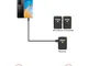 Measy V82 Wireless 2.4G Microfono a bavero Microfono a clip Plug & Play Type-C per Phone P...