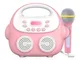 Macchina per karaoke portatile PN-22 per adulti e bambini con microfono