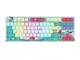 Tastiera gaming meccanica XVX M87 con 87 tasti, interruttore Gateron Red Hot Swappable, Ke...