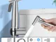 Kit bidet doccetta WC portatile BVSOIVIA, set in acciaio inossidabile per bidet a mano, do...