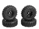 4 pneumatici per auto RC 13612 per RGT 136240 V2 1/24 4WD Veicolo RC Rock Crawler Ricambi...