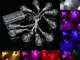 1.5m colorate 10 LED string batteria luci lampadine lampade matrimonio giardino partito fa...