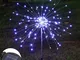 Luci solari per esterni 90/120/150LEDs - Lampada Fuochi d'artificio Solare Decorazione da...