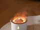 Diffusore di olio aromatico Volcanic Flame da 360 ml Anello di fumo di medusa Umidificator...
