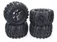 1/10 Ruote per monster truck per HPI HSP Savage XS TM Flux ZD Racing LRP RC Ruota Pneumati...