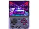 Console per videogiochi portatile Miyoo Mini Plus trasparente viola retro per PS1 MD SFC M...