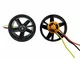 Unità EDF QX-Motor a 5 pale da 64 mm con motore brushless QF2611 4500KV 3S per aeroplano R...