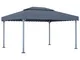 vidaXL Gazebo 400x300 cm Antracite Alluminio