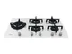 Piano cottura a gas : 5 fuochi - GOA 9523/WH 869991032390