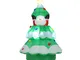  Figura LED Santa Tree, gonfiabile, mobile