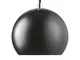 Lampada a sospensione FRANDSEN Ball, nero opaco, Ø 18 cm