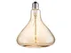 Lucande lampadina LED E27 Ø 14cm 4W 2.700K ambra