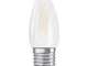 OSRAM LED candela E27 4W Classic B 2.700K satinata