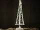  Albero Santa's Tree, filo argento, altezza 33,5 cm
