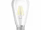 OSRAM lampadina LED E27 6,5W ST64 rustica 827