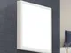 ORION Applique LED Vika quadrata, bianco, 23x23cm