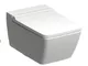 Geberit WC Xeno 2, a Scomparsa, Appeso al Muro, Senza Bordo, Scarico 540 mm, Bianco con Ke...