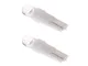 2X LUCI DI POSIZIONE LAMPADA LED BIANCA T5 lampadina WHITE auto 12V luce car abitacolo bia...