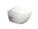 Aqua Bagno - WC Taharet, incluso sedile per WC da doccia, meccanismo Soft Close, WC sospes...