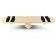 POWRX Balance board legno (78x19x11 cm) - Tavoletta propriocettiva ideale per esercizi di...