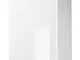 Berlioz créations CP4HB - Mobile alto da cucina con un'anta, 40 x 34 x 70 cm, colore: Bian...