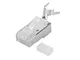 Digitus AK219604 Connettore Plug RJ45 con Inseritore per Cavo Rete Flessibile, Categoria 6...