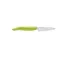 Kyocera Gen Coltello Ceramica, spelucchino, Lama 7,5 cm, Verde/Bianco