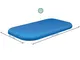 Bestway 58108 Copertura Per Piscina Family Da 305 X 183 Cm, Blu