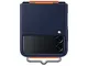 Samsung Silicone Cover with Strap custodia con fascia per Samsung Galaxy Z Flip3 5G, Navy