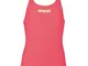 ARENA G Solid Swim PRO Jr, Costume Tech da Allenamento Bambine e Ragazze, Fluo Rosso/Soft...