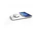 ZENS Qi Certified Dual Wireless Fast Charge Pad 2x10W bianco, supporta la ricarica veloce...