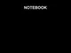 Notebook: Lined Notebook Journal, Black Notebook, Large 8.5 x 11 inches - 300 Pages: Colle...