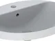 Geberit VariForm lavabo da Incasso Ovale, 600x480mm, con Foro per Rubinetto, con troppopie...