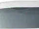 Trixie 40111 - Lettiera con bordo, Per gatti, Grigio scuro/Grigio chiaro, 43 x 14 x 31 cm
