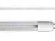 Vetrineinrete® Neon led smd attacco t8 g13 24 watt luce bianca fredda 6500k 265v tubo 120...