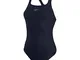 Speedo Costume da bagno intero da donna Eco Endurance+ Medalist, 48/38