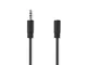 Valueline - Cavo di prolunga audio jack stereo 3,5 mm maschio - 3,5 mm femmina, 5 m, nero