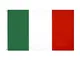 Bandiera nazionale 90 * 150cm Italia Verde Bianco Rosso Verticale Bandiera Italiana