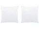 vidaXL - Imbottitura per cuscino, 2 pz, 45 x 45 cm, colore: Bianco