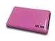 Nilox - Box Vuoto per Hard Disk 2.5 Pollici, USB 3.0, Colore: Viola/Fucsia Viola/Fucsia